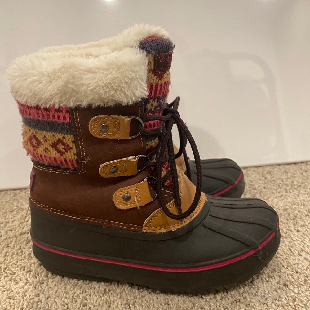 Girls London Fog Snow Boot